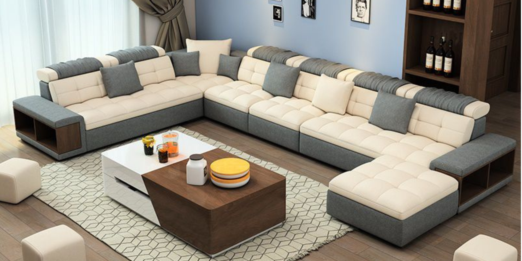 Chọn loại ghế sofa phù hợp cho thiết kế phòng khách của bạn - quangthinhland.vn
